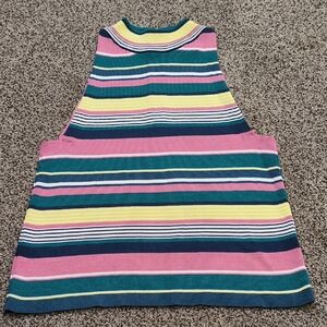 Maeve Anthropologie Knit Striped Tank